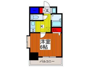 アクシーズタワー川口幸町Ⅱの物件間取画像